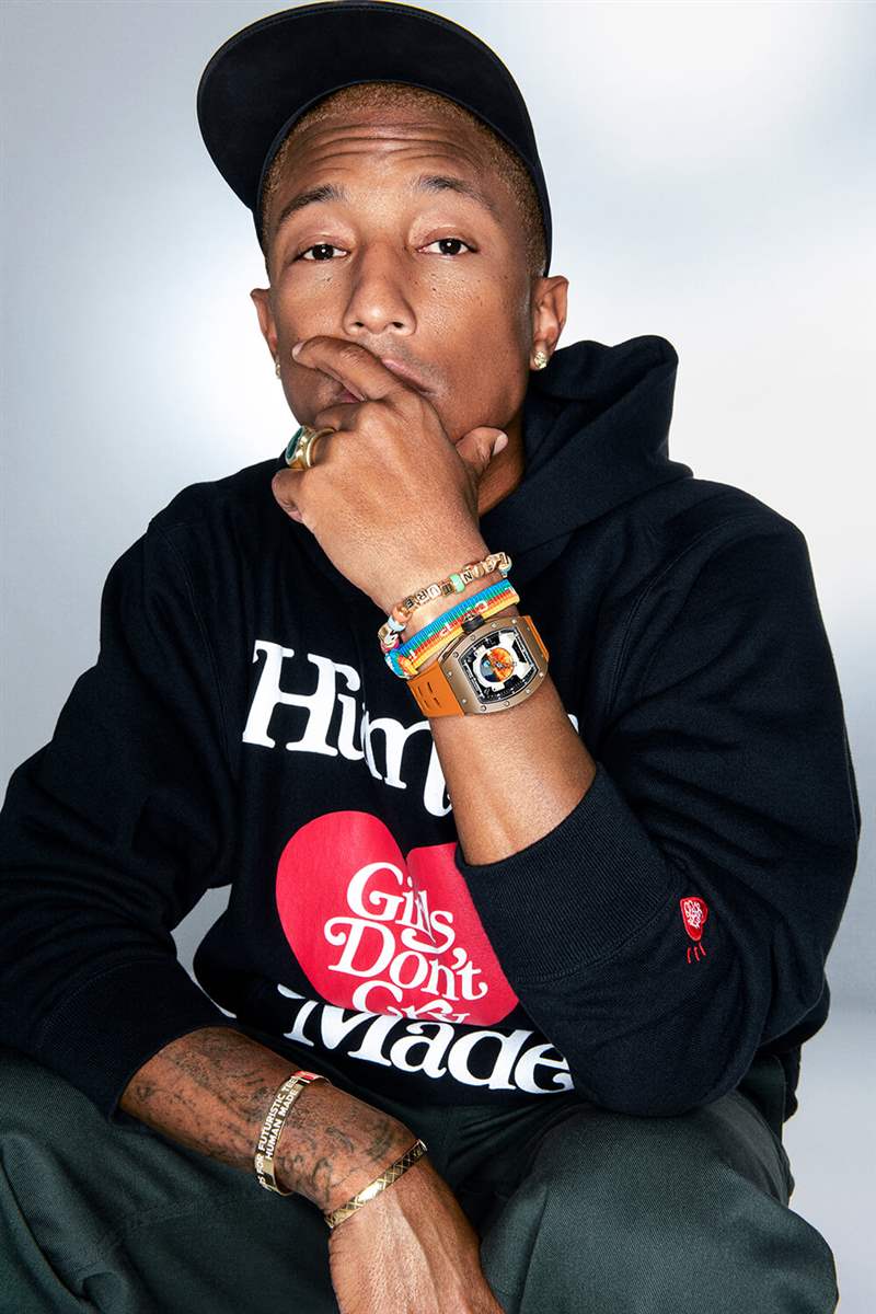 理查德米勒RM 52-05 手動(dòng)上鏈陀飛輪 Pharrell Williams手表-復(fù)刻表