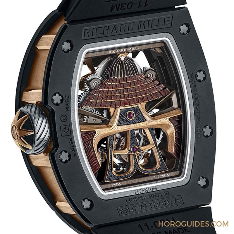 向武士精神致敬!RICHARD MILLE RM 47陀飛輪限量腕表-復刻表