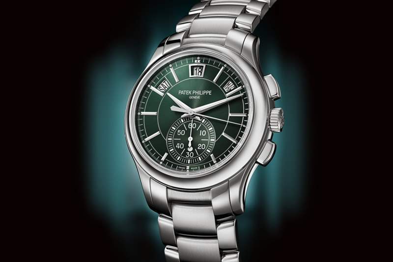 PP百達翡麗又一綠面鋼王|Annual Calendar Flyback Chronograph Ref.5905吸引力非同小可-復(fù)刻表