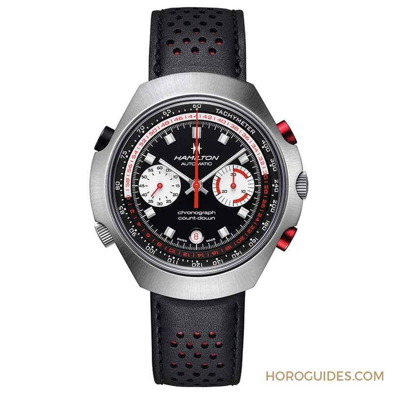 復(fù)刻1970年代競(jìng)速經(jīng)典|HAMILTON Chrono-Matic 50-復(fù)刻表