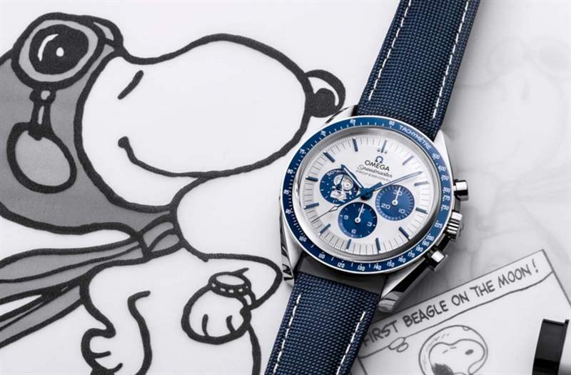 Omega Speedmaster Silver Snoopy Award 50周年腕表！ 第三代Snoopy版絕對是Speedmaster迷務(wù)必入手之一枚！