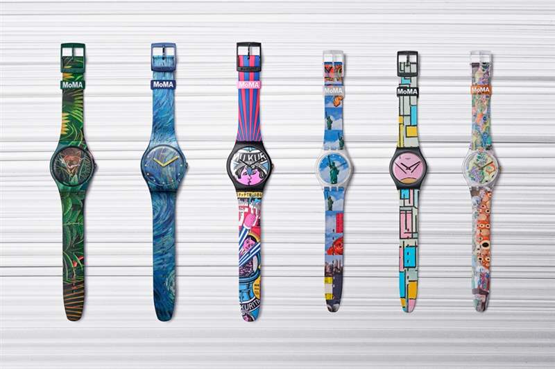 腕表就是一種當代藝術︱Swatch聯(lián)承MoMA推出特別版腕表!-復刻表