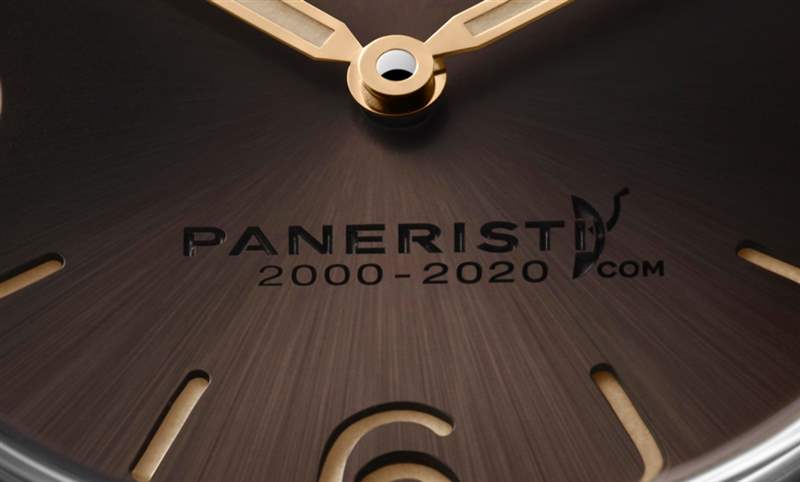 好個古早味!沛納海推出棕面Radiomir Venti向Paneristi.com 20周年致意-復刻表
