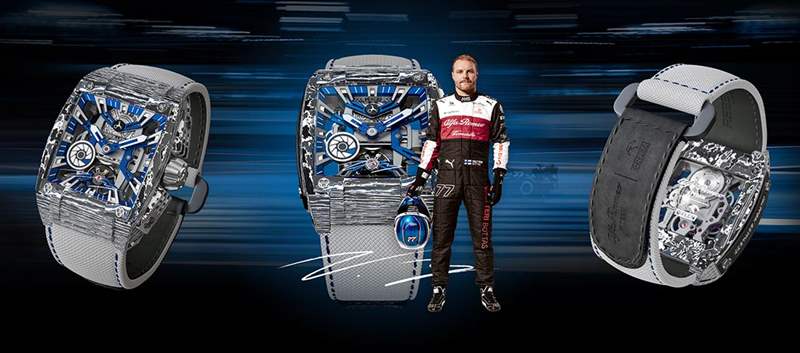 真力時天頂計(jì)時大師運(yùn)動兩種音調(diào)-叛亂RE-VOLT VALTTERI BOTTAS C42 和 ZHOU GUANYU C42-復(fù)刻表