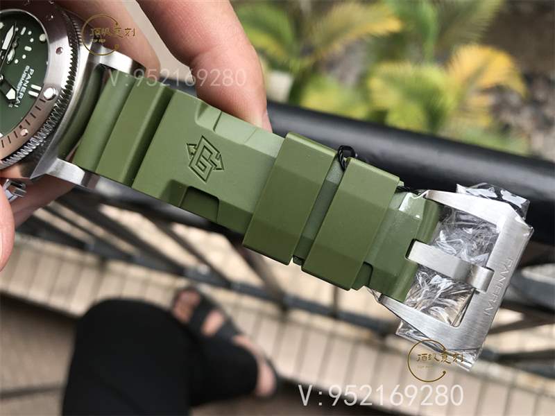 VS廠沛納海pam1055綠海魂復刻做工怎么樣,別具一格的軍綠色-復刻表