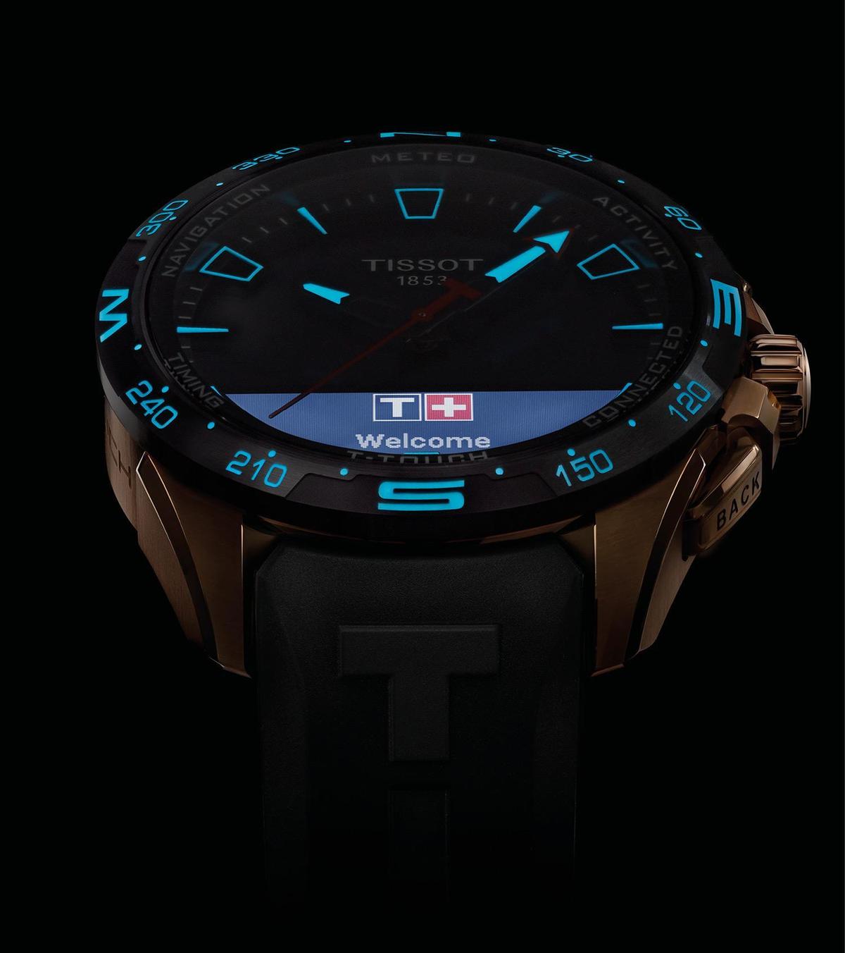 連線升級(jí)!TISSOT T-Touch系列太陽(yáng)能智慧腕表登臺(tái)-復(fù)刻表