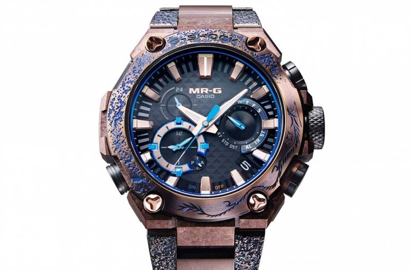 G-Shock的MRG系列,每每定價高達數萬元,但總是瞬間賣清,無它,皆因不少都是 G-SHOCK沖擊丸MRG-B2000SH以超高定價$63,880登場?到底高貴身價背后有什么秘密?-復刻表
