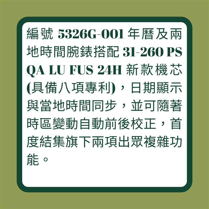 Patek Philippe 百達翡麗12款最新手錶(01製圖) PP百達翡麗Aquanaut手表二級市場價格趨勢6大熱門款近月跌逾16%-復刻表