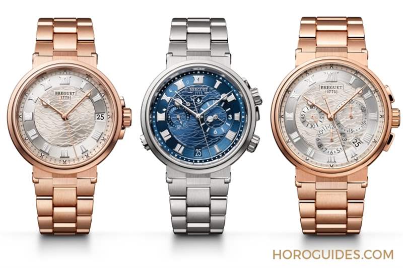BREGUET - 寶璣Marine跟上金屬鏈帶潮！ 三款Marine鏈帶款全新登場