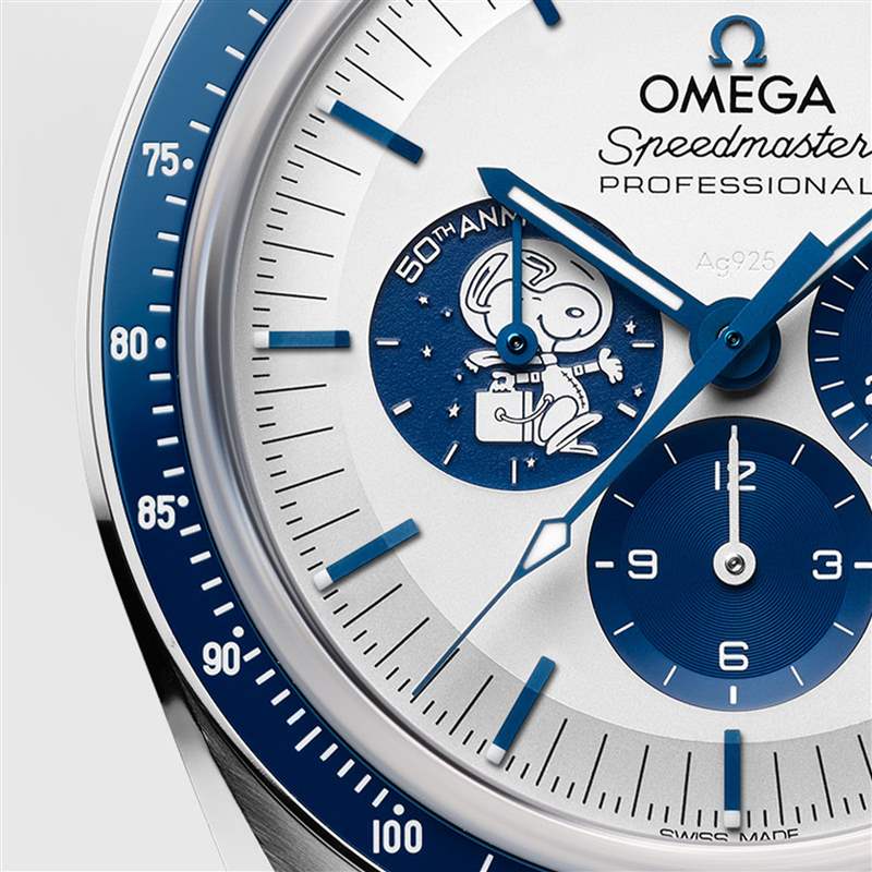 OMEGA CO?AXIAL MASTER CHRONOMETER 42 毫米計時表(OMEGA 官網) OMEGA|超霸Snoopy登月表2、3代比較相差5年但行情竟不分上下?-復刻表