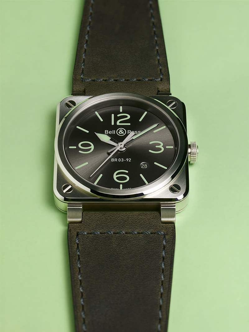 柏萊士Bell & Ross BR03-92 Grey Lum手表-復刻表