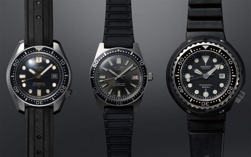 精工 1968、1965 和 1975 年復(fù)古潛水員