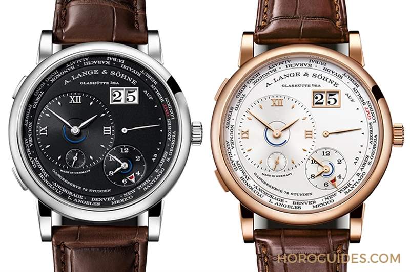 朗格Lange 1 Time Zone搭載全新自制機芯,新增實用日夜顯示-復刻表