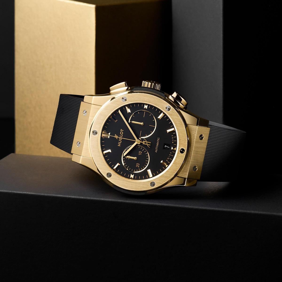 金表正夯!HUBLOT LVMH鐘表周新款亮相-復刻表