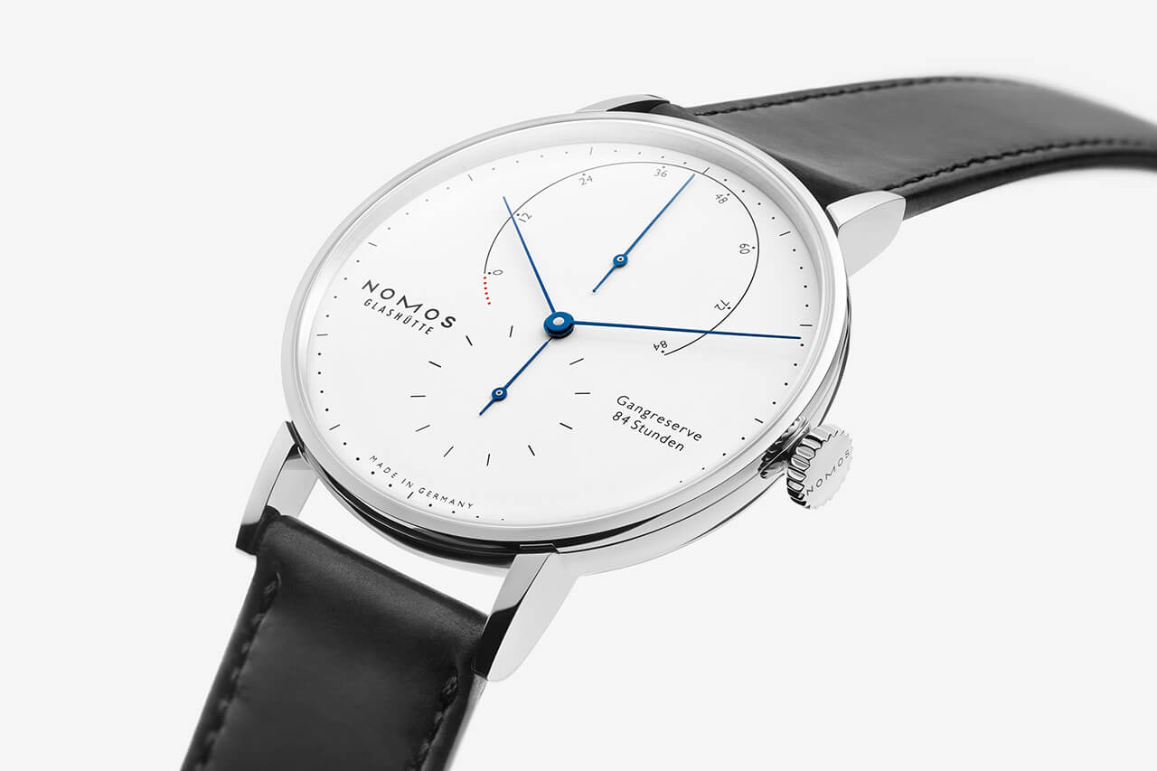 德國不銹鋼簡約設計Nomos Lambda手表960.S1-復刻表