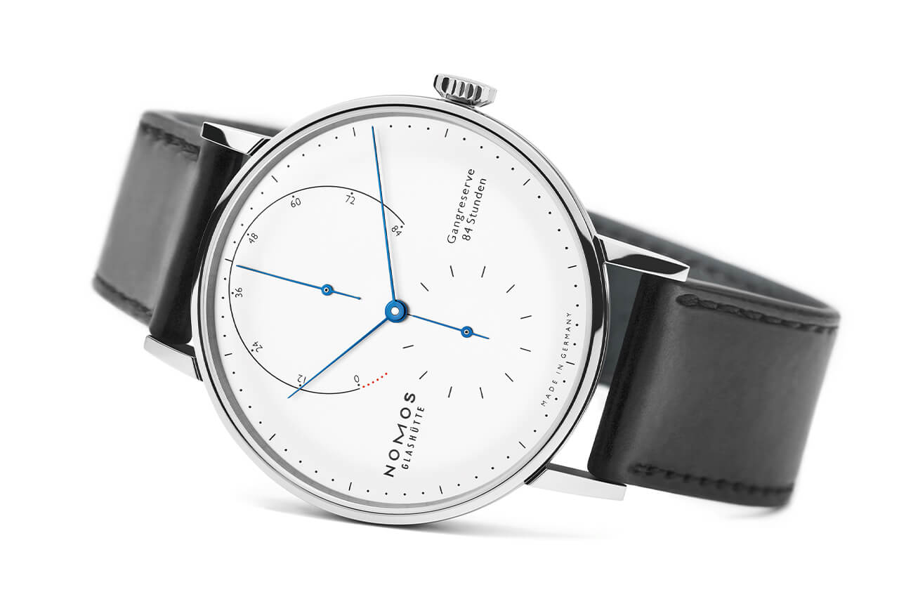德國不銹鋼簡約設計Nomos Lambda手表960.S1-復刻表