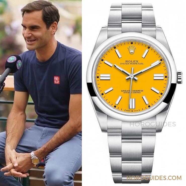 ROLEX - 回顧那些高光時刻，Roger Federer費德勒與Rolex偕伴20年