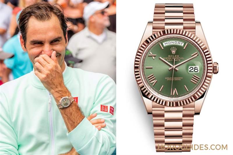 ROLEX - 回顧那些高光時刻，Roger Federer費德勒與Rolex偕伴20年