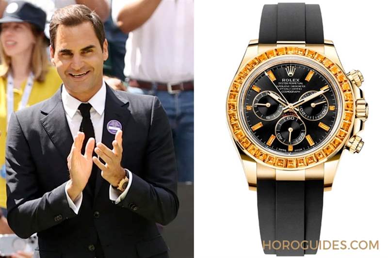 ROLEX - 回顧那些高光時刻，Roger Federer費德勒與Rolex偕伴20年