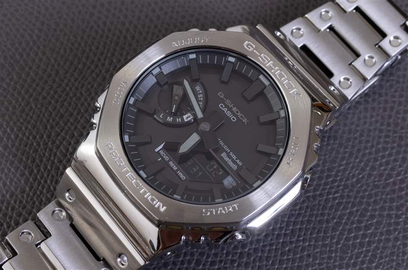 手表評論:卡西歐G-Shock GMB2100全金屬表鏈 手表評論:卡西歐G-Shock GMB2100全金屬表鏈-復刻表