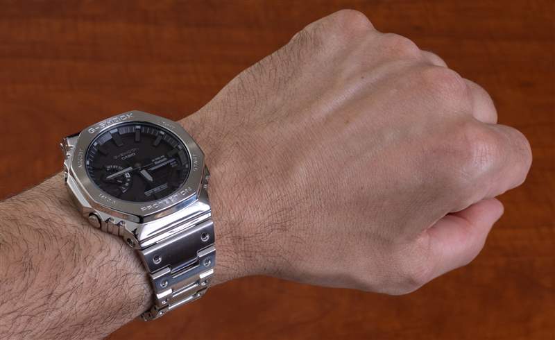 手表評論:卡西歐G-Shock GMB2100全金屬表鏈 手表評論:卡西歐G-Shock GMB2100全金屬表鏈-復刻表