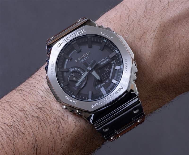 手表評論:卡西歐G-Shock GMB2100全金屬表鏈 手表評論:卡西歐G-Shock GMB2100全金屬表鏈-復刻表