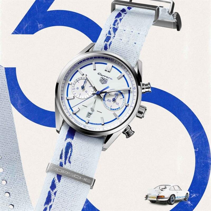 TAG HEUER X PORSCHE 定義版發布！慶祝911 Carrera RS 2.7 50周年-復刻表