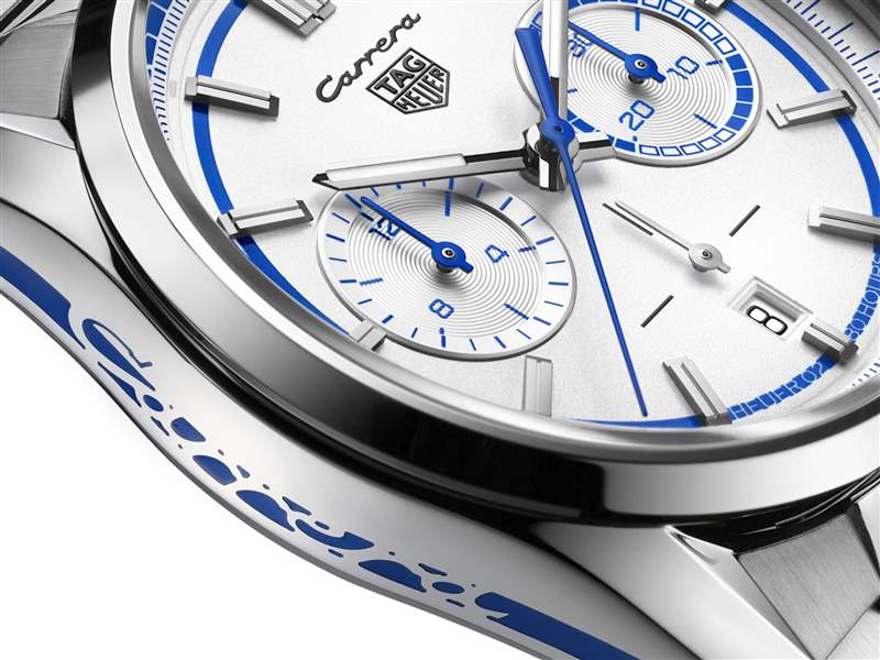 TAG Heuer Carrera x Porsche RS 2.7(圖片來源:TAG Heuer) TAG Heuer聯乘Porsche Carrera五十周年限量版致敬終極賽車精神-復刻表