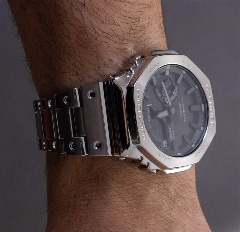 手表評論:卡西歐G-Shock GMB2100全金屬表鏈 手表評論:卡西歐G-Shock GMB2100全金屬表鏈-復刻表