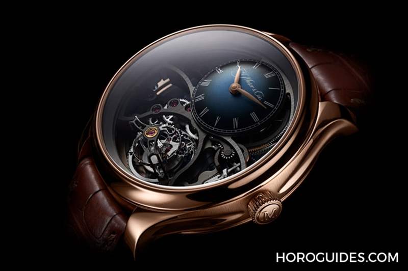 賀高登鐘表50周年！ H. Moser & Cie.勇創(chuàng)者圓柱陀飛輪鏤空紀(jì)念腕表限量發(fā)行