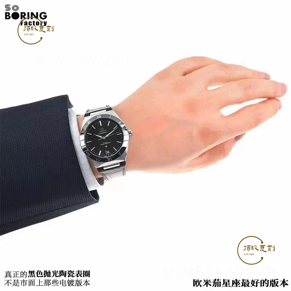 SBF廠歐米茄星座41mm評測-VS廠第五代星座黑色陶瓷圈怎么樣-復(fù)刻表