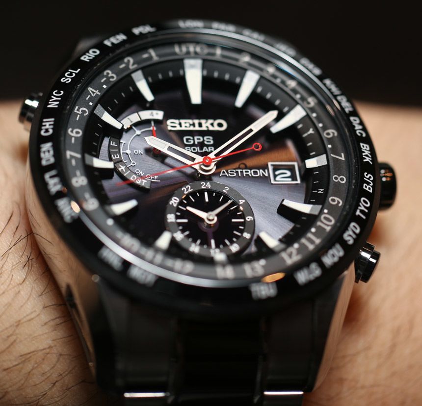 精工Astron GPS太陽能2013手表動手-復刻表