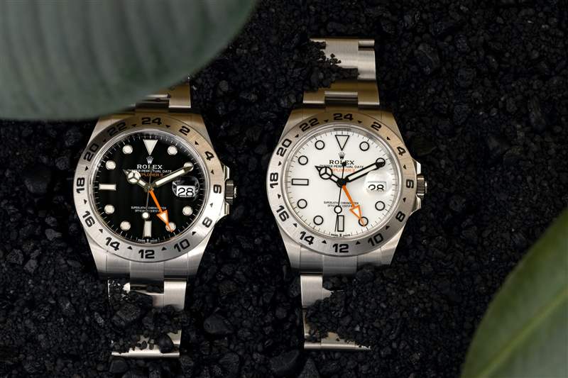 當(dāng)前 226570 Rolex Explorer II 的兩個版本