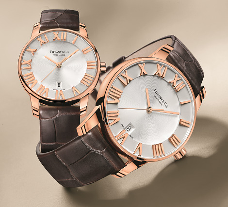 Tiffany ATLAS DOME RED GOLD watch 蒂芙尼Tiffany & Co手表和斯沃琪集團的手表哪個更值得入手-復刻表