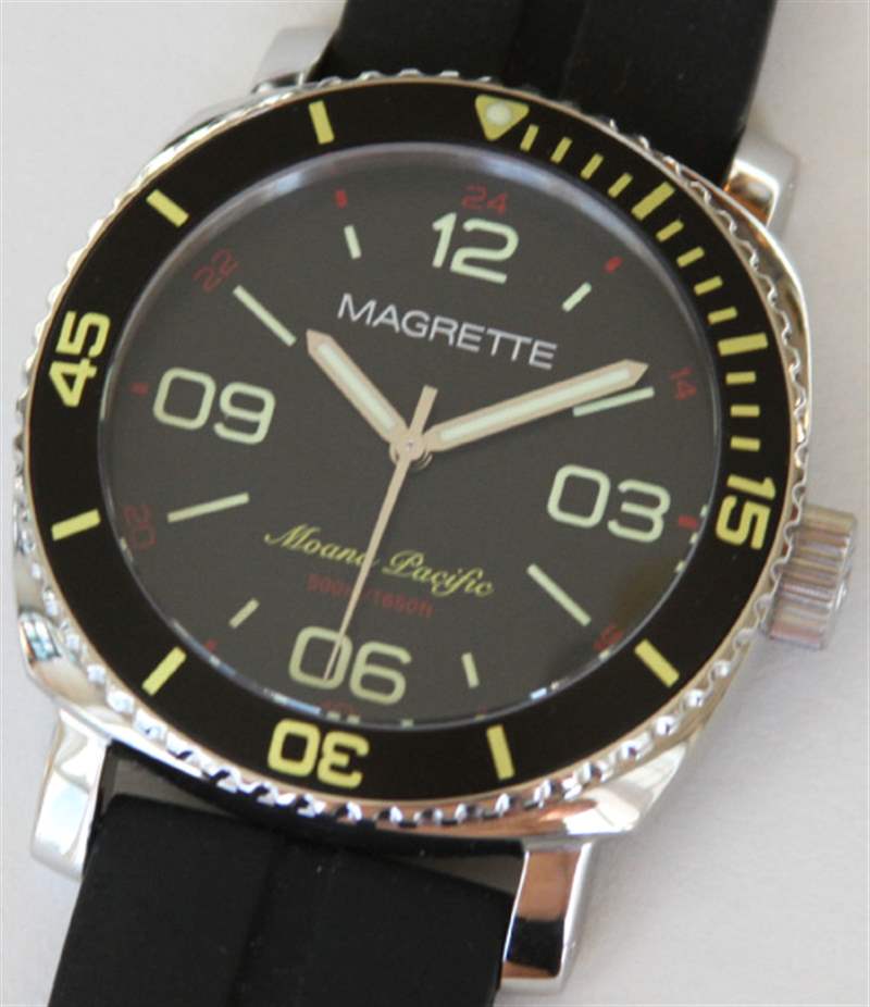 Magrette Moana Pacific Diver 2 馬格萊特Magrette莫阿納太平洋潛水員手表-復(fù)刻表