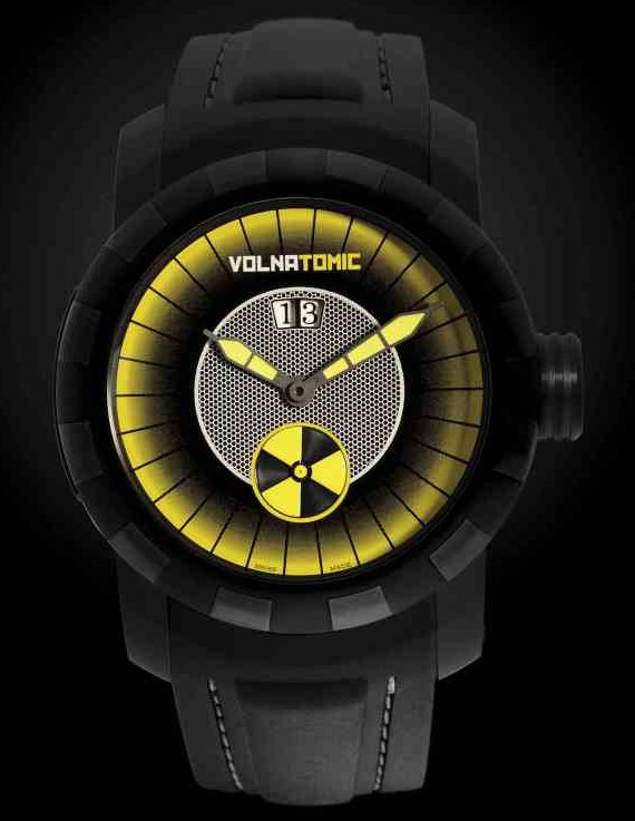 Volnatomic Atomic Central Volna Volnatomic放射性藝術(shù)表盤的手表-復刻表