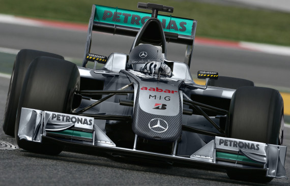MercedesGP-Petronas-01 格雷厄姆手表是梅賽德斯GP銀色多功能計時腕表-復刻表