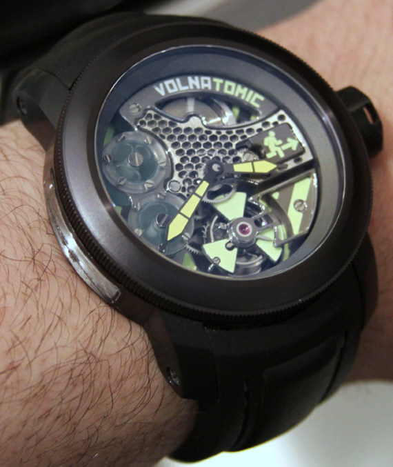 Volnatomic Tourbillon Watch Volna Volnatomic放射性藝術(shù)表盤的手表-復刻表