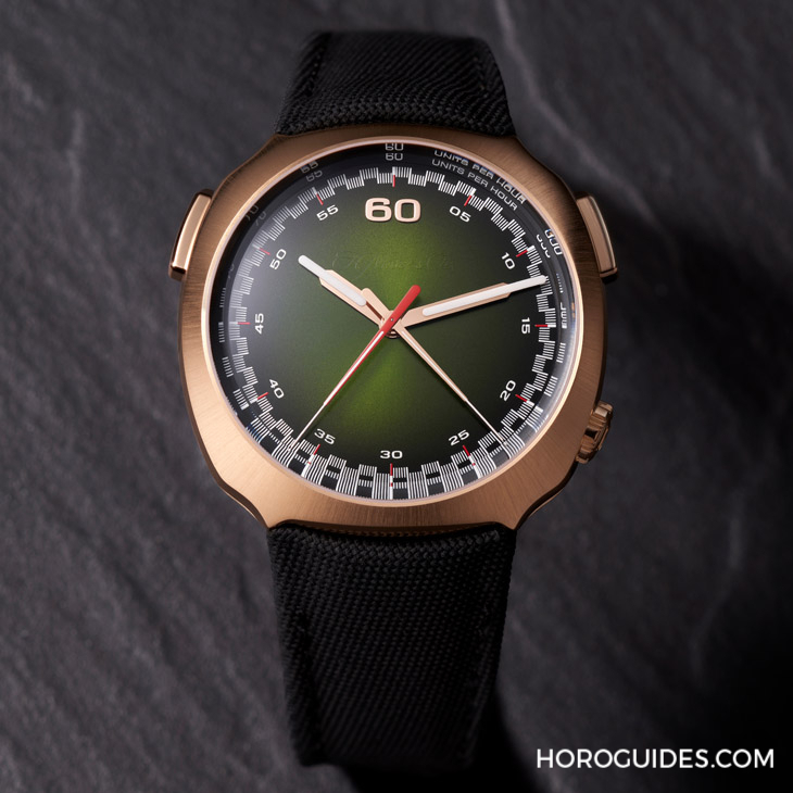 H. Moser & Cie. Streamliner亨利幕時極速者首見橡膠表帶款!-復刻表