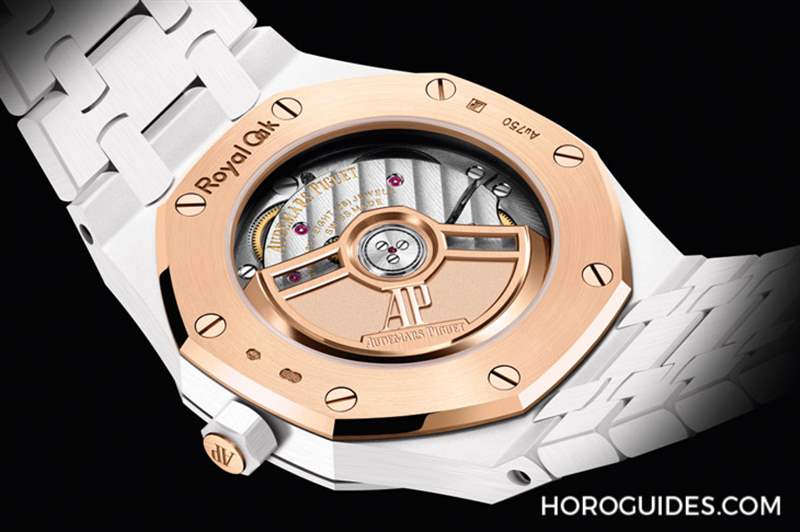 AUDEMARS PIGUET - 白色陶瓷版！ 愛彼皇家橡樹34毫米自動上鏈腕表雪白登場