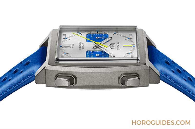 TAG HEUER - 法國賽車藍來了，TAG Heuer Monaco計時碼表限量新色亮相