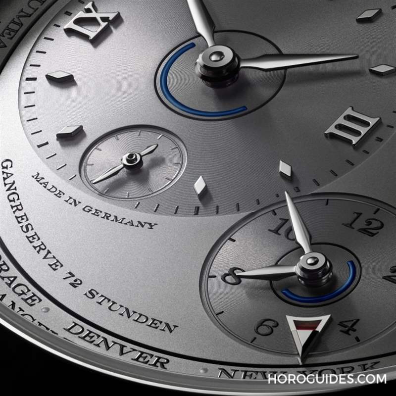 A. LANGE & S?HNE - 兩地時間高貴進化｜A. LANGE & S?HNE Lange 1 Time Zone