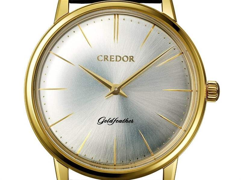 『新表』Seiko Credor推出Goldfeather超薄腕表:纖細金羽-復刻表