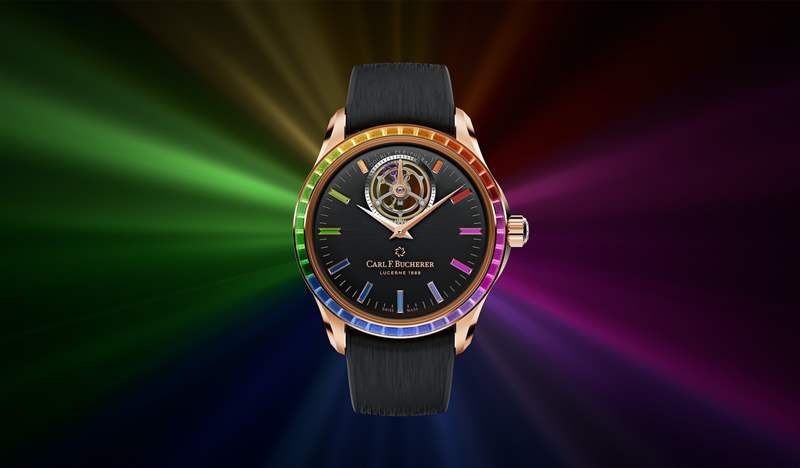 Manero Tourbillon Double Peripheral Paradise(圖片來源:Carl F. Bucherer) 寶齊萊135周年|瑞士老字號大革新新品突顯創新巧思顯制表功力-復刻表