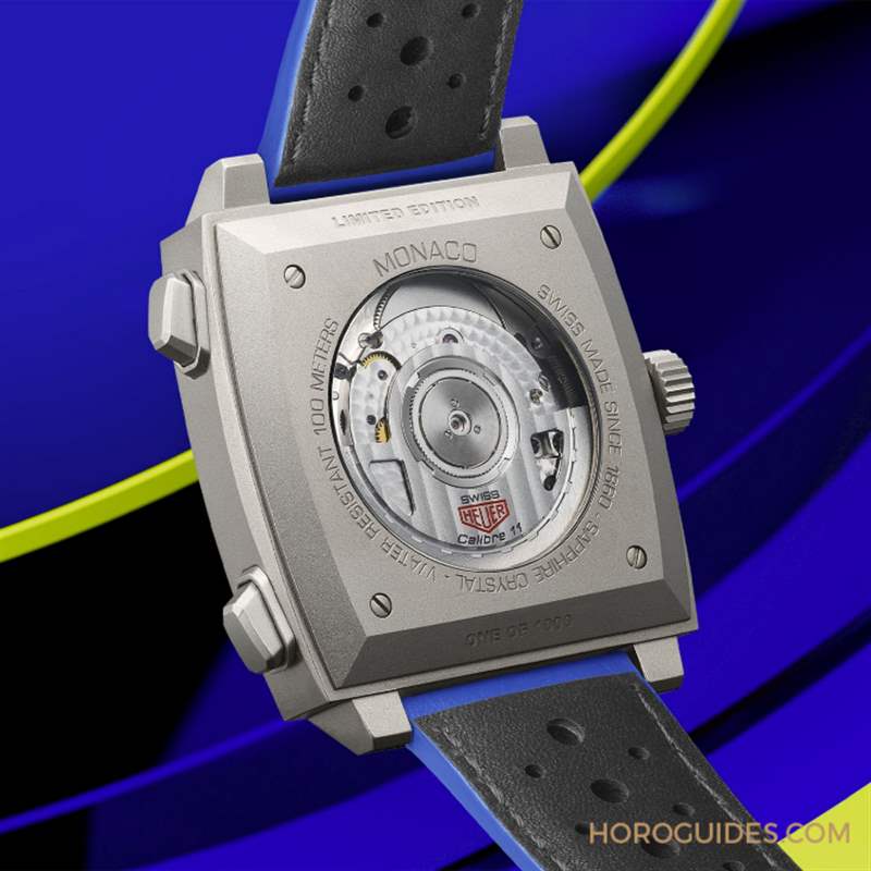 TAG HEUER - 法國賽車藍來了，TAG Heuer Monaco計時碼表限量新色亮相