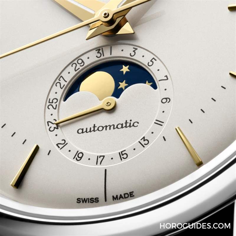 LONGINES - 優(yōu)雅美學(xué)新添月相功能｜浪琴表LONGINES Flagship Heritage旗艦復(fù)刻系列月相腕表