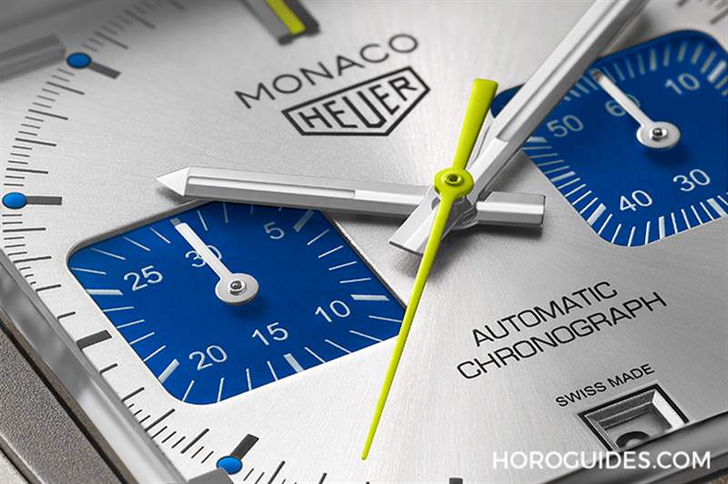 TAG HEUER - 法國賽車藍來了，TAG Heuer Monaco計時碼表限量新色亮相