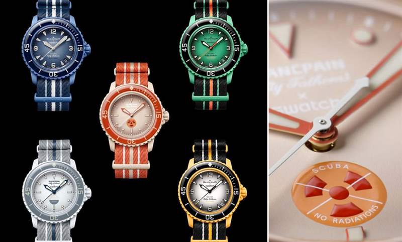 SWATCH - BLANCPAIN x SWATCH五款聯(lián)名表公開，這兩支最應(yīng)該買！