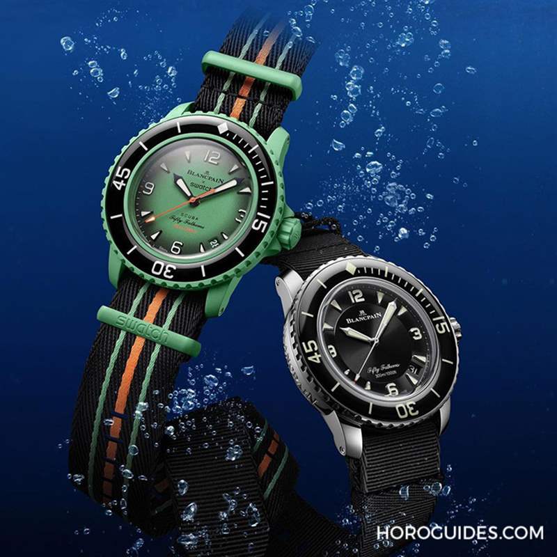 SWATCH - BLANCPAIN x SWATCH五款聯(lián)名表公開，這兩支最應(yīng)該買！