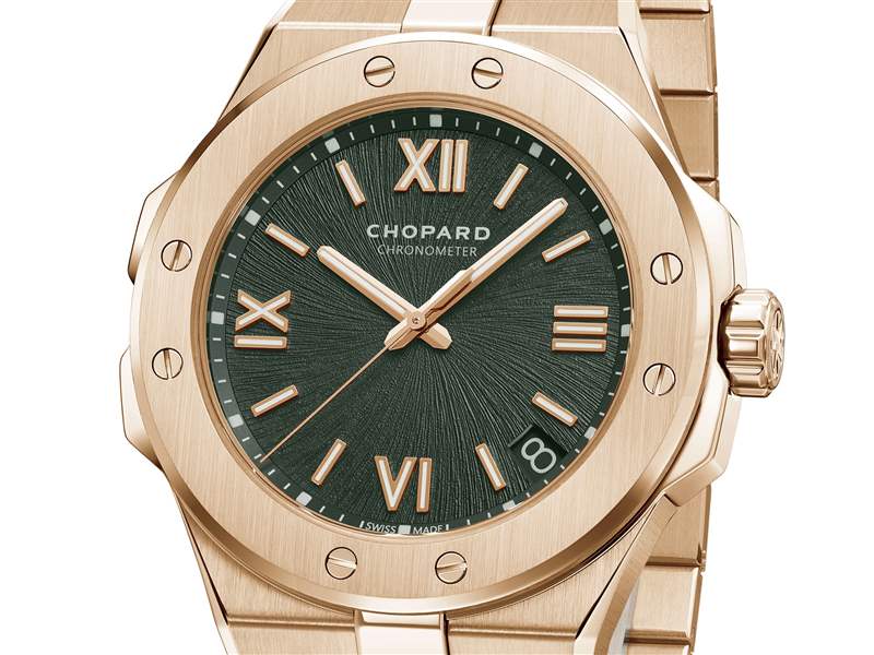 Chopard推出Alpine Eagle系列腕表新作:綠色表盤,33mm女士腕表 Chopard推出Alpine Eagle系列腕表新作:綠色表盤,33mm女士腕表-復刻表